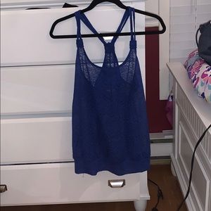 Blue tank top